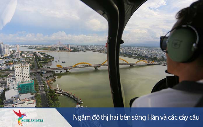 Tour trực thăng ngắm Đà Nẵng từ trên cao